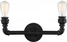  60/5792 - Iron - 2 Light Vanity- Industrial Bronze Finish