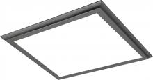 Nuvo 62/1173 - Blink Plus Profile - 45W- 24" x 24" Surface Mount LED - 3000K - Gun Metal Finish - 100-277V