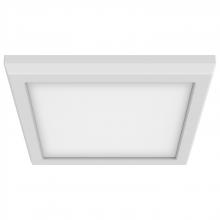  62/1749 - BLINK Pro; 11 Watt; 7 Inch LED Fixture; 4000K; Square Shape; White Finish; 120/277 Volts