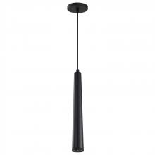  62/826 - Melrose; 12 Watt; 16"; LED Pendant; Matte Black Finish