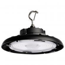  65/784R2 - 150 Watt UFO LED High Bay; 5000K; 21600 Lumens; 120-277 Volt; Black Finish