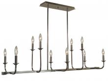  4983 PN - 10-Light Boulevard Island Chandelier