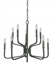  5480 IRON - 10-Light Iron Heidelberg Dining Chandelier