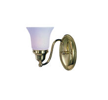  8411 MB - 1-Light Mahogany Bronze Magnolia Sconce