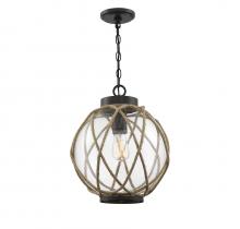 Savoy House Meridian M70089ORB - 1-light Pendant In Oil Rubbed Bronze