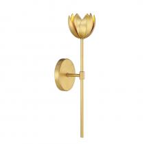  M90081TG - 1-Light LED Wall Sconce in True Gold