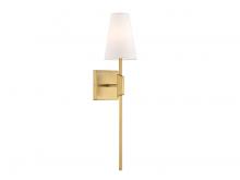  M90114NB - 1-Light Wall Sconce in Natural Brass