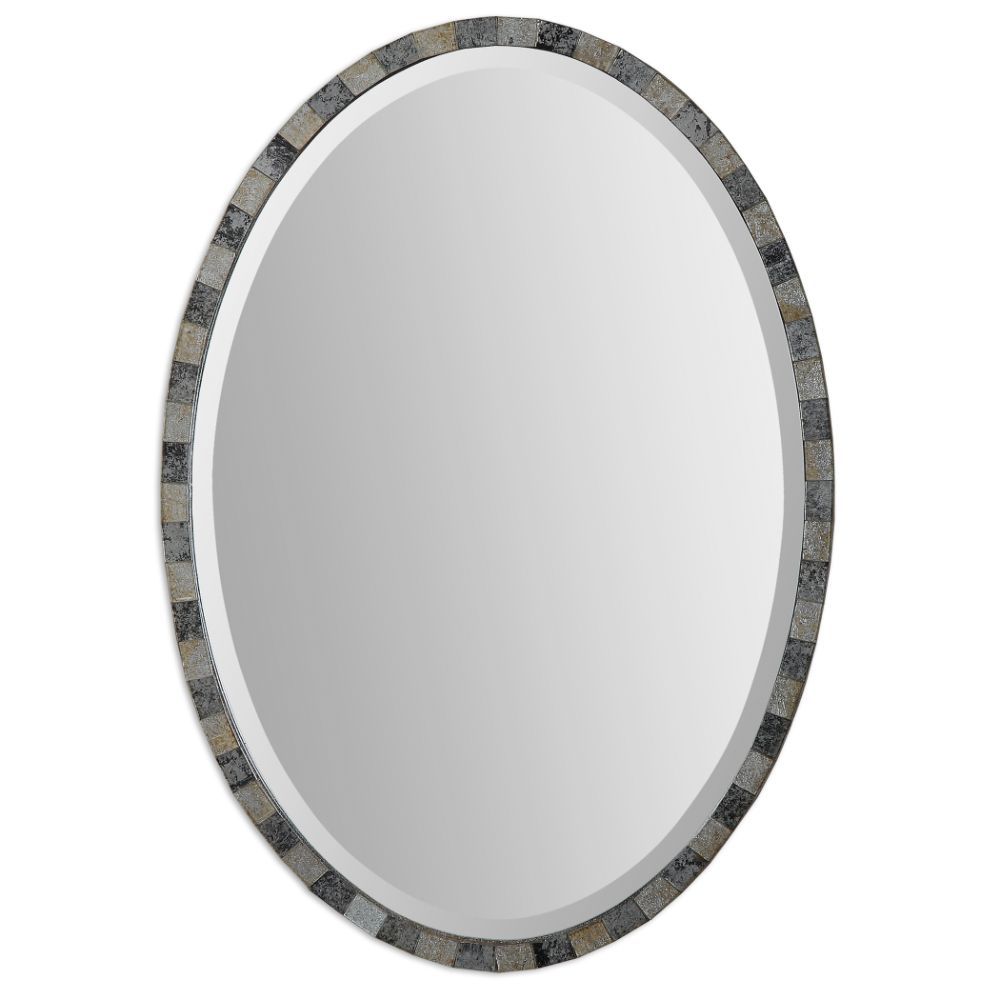 Uttermost Paredes Oval Mosaic Mirror