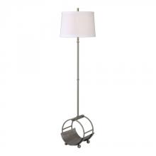  28088 - Uttermost Loutre Brushed Nickel Floor Lamp