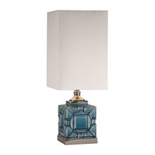 Uttermost 29632-1 - Uttermost Pacorro Crackled Blue Lamp