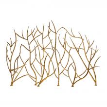  18796 - Uttermost Gold Branches Decorative Fireplace Screen