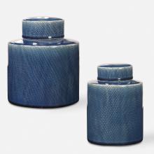  18989 - Saniya Blue Containers, S/2