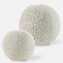  64048 - Capra Ball Sheepskin Pillows, S/2