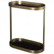  25081 - Adia Antique Gold Accent Table