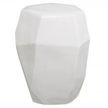  25183 - Maquette White Garden Stool