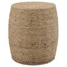  25187 - Resort Straw Accent Stool