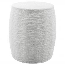  25188 - Resort White Accent Stool