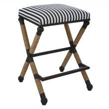 Uttermost 23711 - Uttermost Braddock Backless Counter Stool