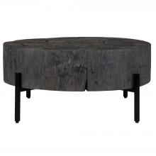  24462 - Uttermost Adjoin Rustic Black Coffee Table