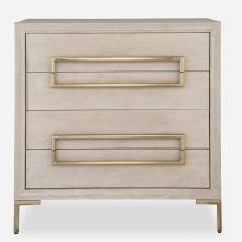  24770 - Uttermost Alessia Light Oak Accent Chest