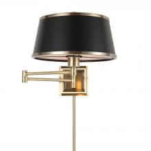  22586 - Uttermost Newmarket 1 Light Brass Sconce