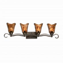  22845 - Vetraio 4 Light Bronze Vanity Strip