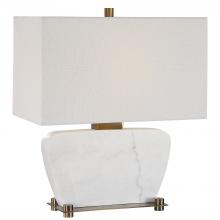  27910-1 - Uttermost Genessy White Marble Table Lamp