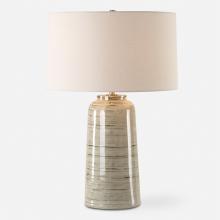  30412 - Uttermost Strata Tan Glaze Table Lamp