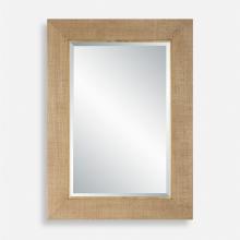  08208 - Uttermost Bungalow Grass Cloth Mirror