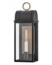  10660BK-BU - Medium Wall Mount Lantern