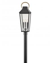  17501BK - Large Post Top or Pier Mount Lantern