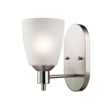  1301WS/20 - Thomas - Jackson 8'' High 1-Light Sconce - Brushed Nickel