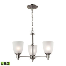  1303CH/20-LED - Thomas - Jackson 20'' Wide 3-Light Chandelier - Brushed Nickel