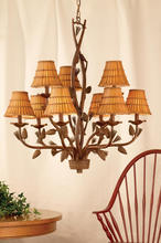  1839 - ARTISTIC LTG-Chandelier, 9 light