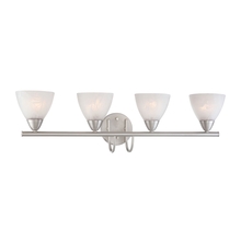  190018117 - Thomas - Tia 30.75'' Wide 4-Light Vanity Light - Matte Nickel