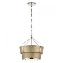  67836/1 - Marin 14'' Wide 1-Light Pendant - Corkwood