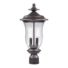  8002EP/75 - Thomas - Trinity 20'' High 2-Light Outdoor Post Light - Oil Rubbed Bronze