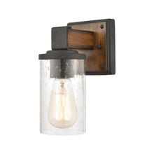  89130/1 - Annenberg 9'' High 1-Light Sconce - Distressed Black