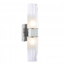  9759-CH-CF - Icycle 18.75'' High 2-Light Sconce - Chrome