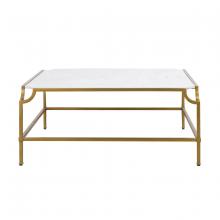  H0805-9916 - Blain Coffee Table - Antique Brass