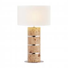  H0809-11133-LED - Cahill 28'' High 1-Light Table Lamp - Natural Burl - Includes LED Bulb