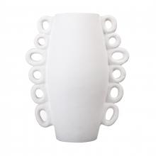  S0077-12105 - Rinko Tall Vase - White