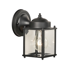  SL94697 - Thomas - Outdoor Essentials 7.5'' High 1-Light Outdoor Sconce - Black