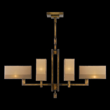  734040ST - Perspectives 42"W Oblong Chandelier