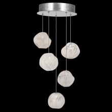  866340-11LD - Vesta 12"W Round Pendant